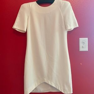 Shoulder padded dress